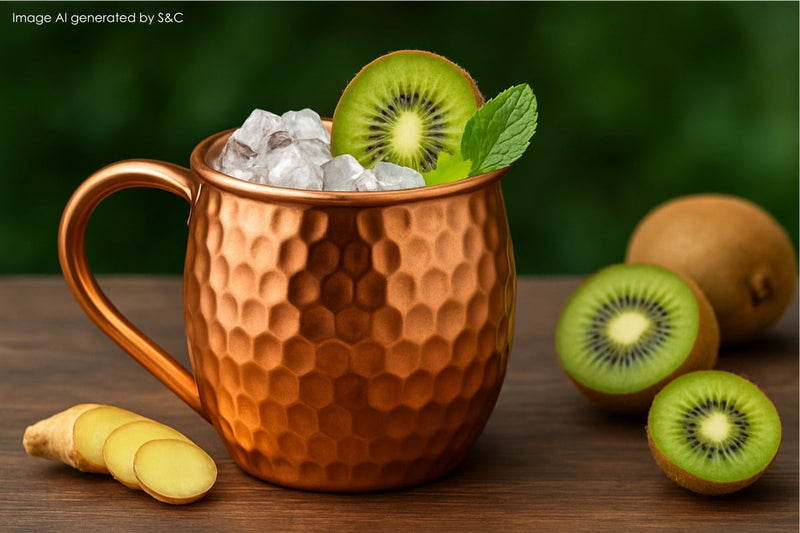 Cocktails mit Kiwi – Fruchtige Magie in deinem Kupferbecher