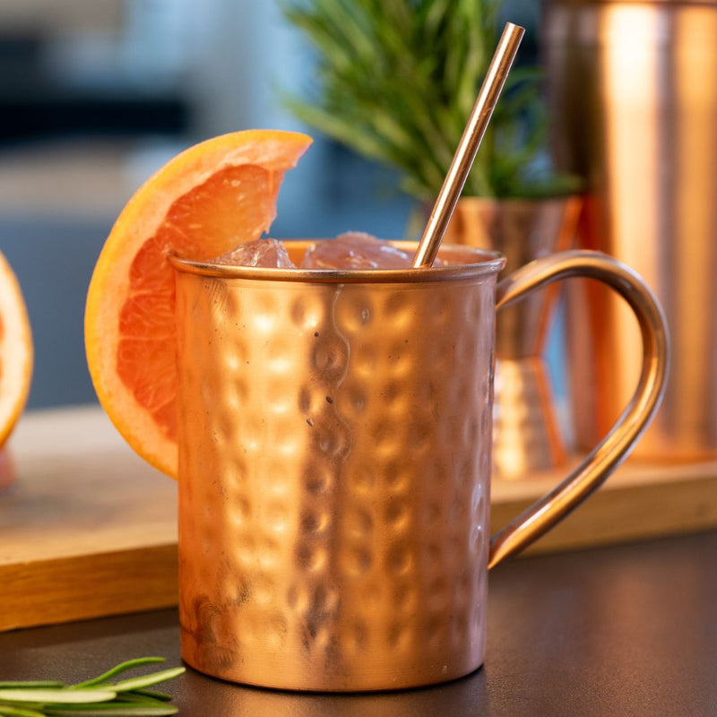 Cataleya Copper Cup - Cocktail Cup (hammered, 400 ml)