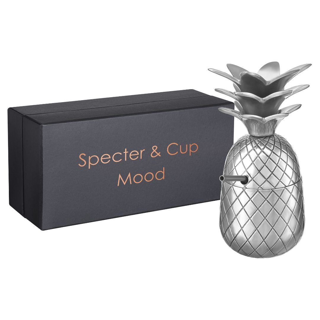 Ananas Becher, 300 ml, Farbe: Silber | Specter & Cup