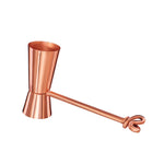 Vogue Cocktail Bar Accessory Set, 5-piece - copper-plated